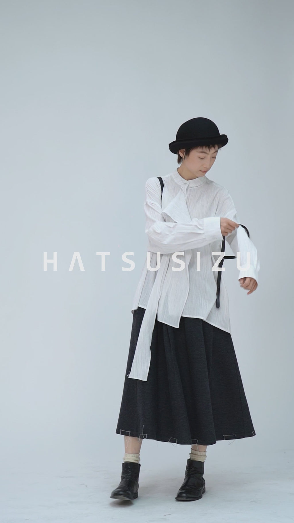 ミニマルアートスカート