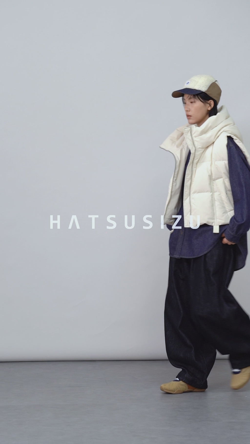 ヴィンテージウォッシュデニムシャツ