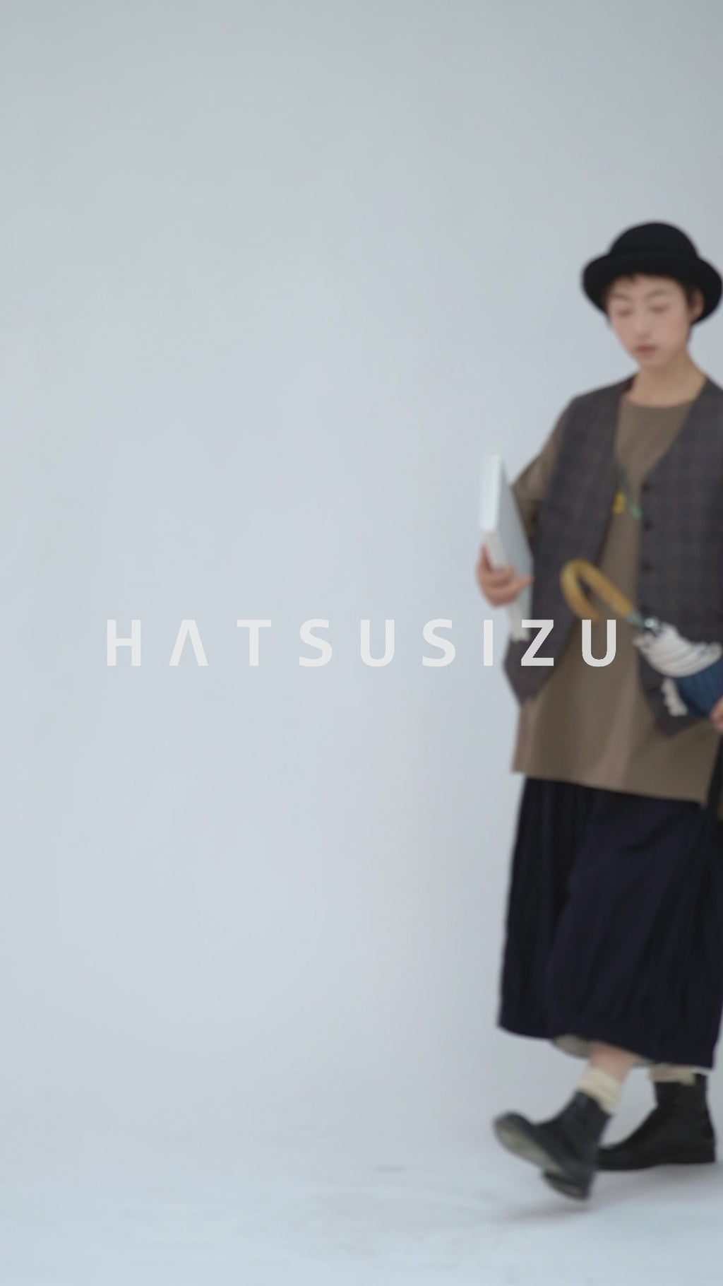 レトロチェック柄ベスト