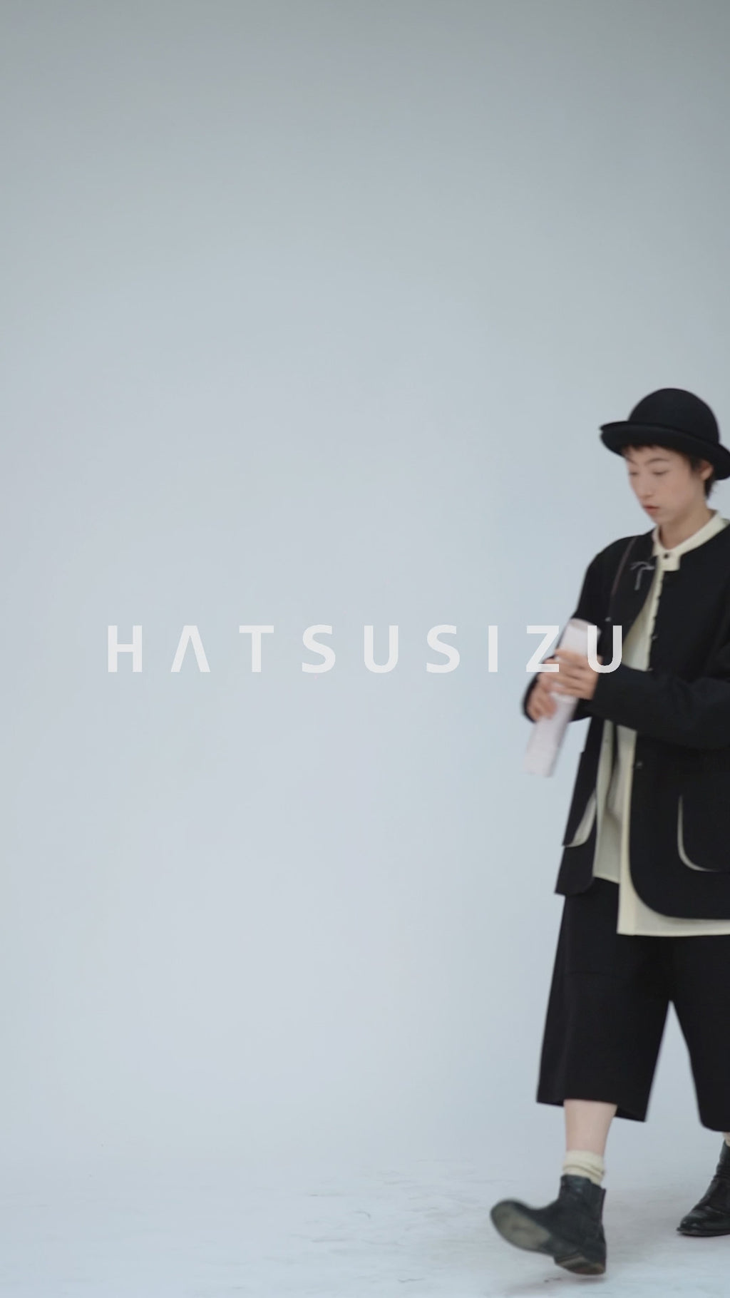 ルーズオープンカラーシャツ