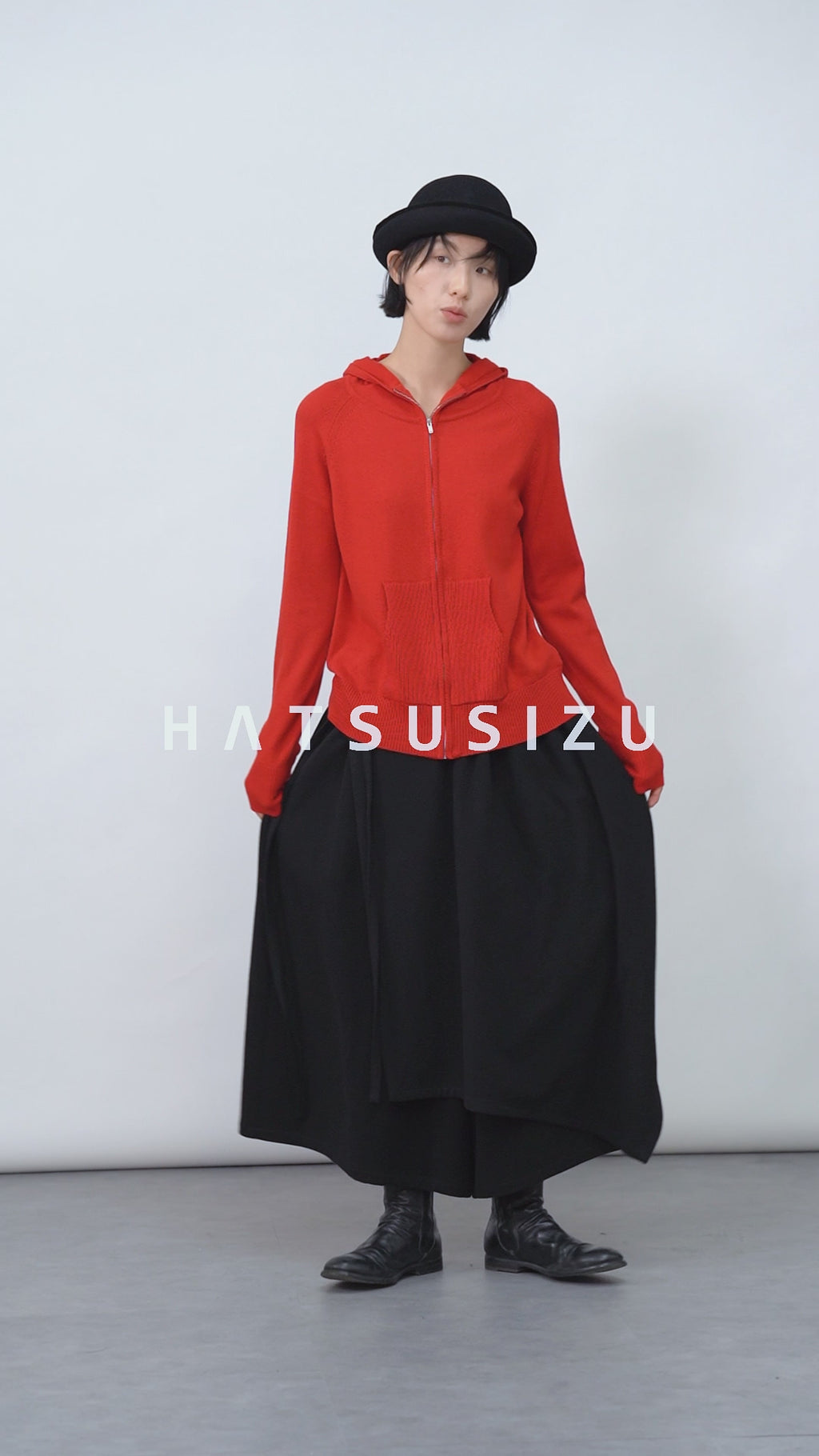 立体裁断スカンツ