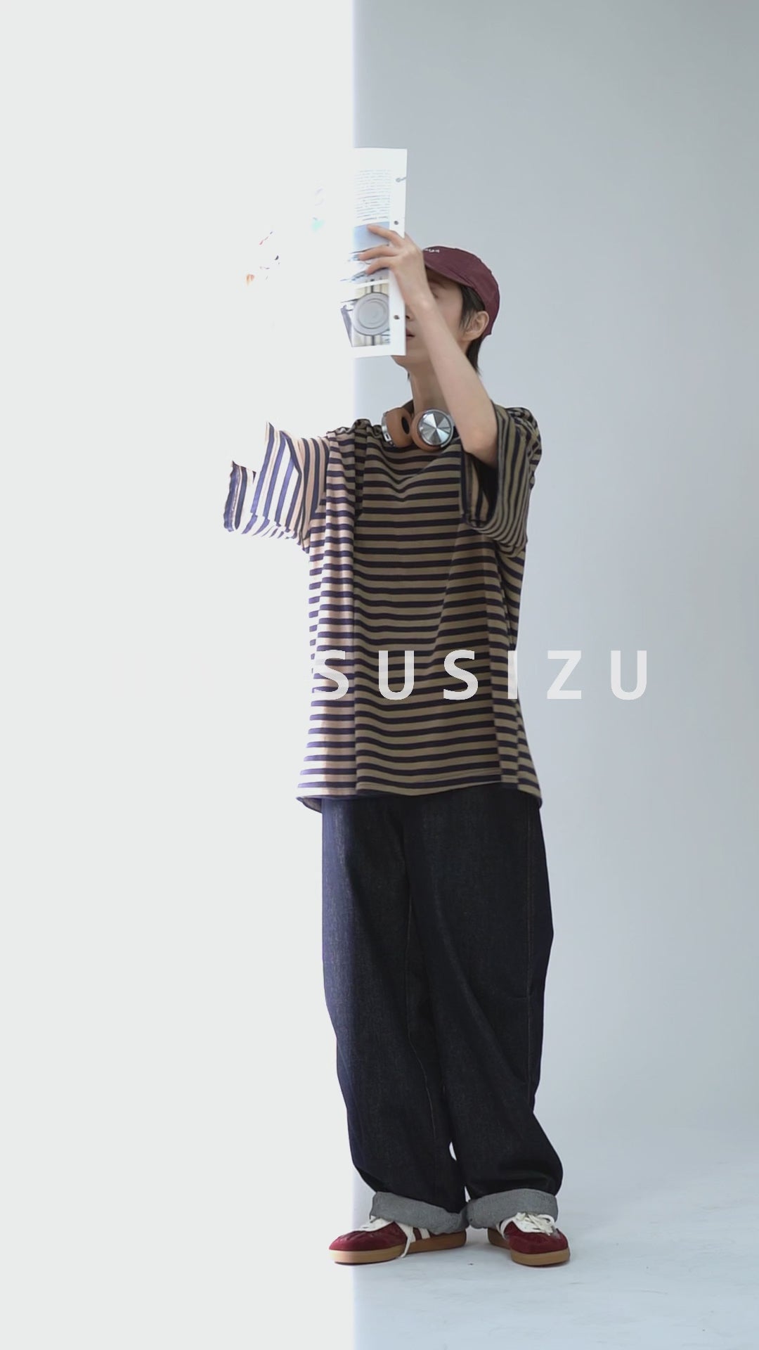 ストレートデニムパンツ