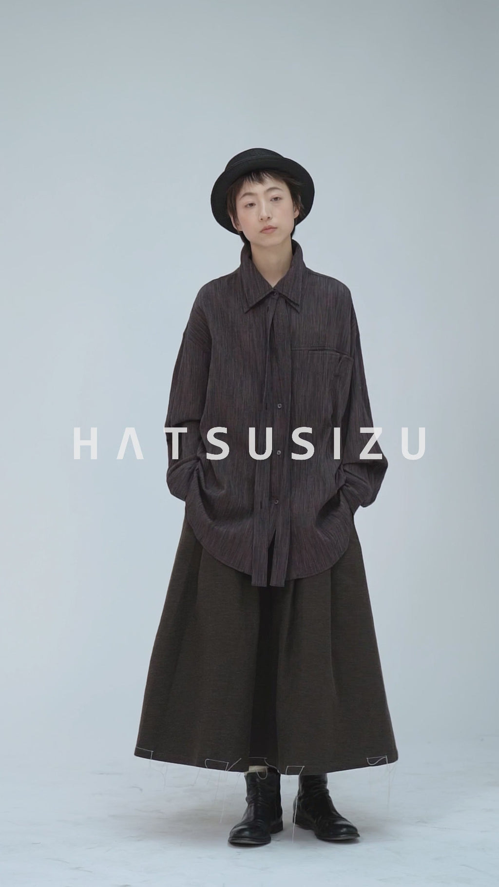 ダブルカラーアンティークシャツ