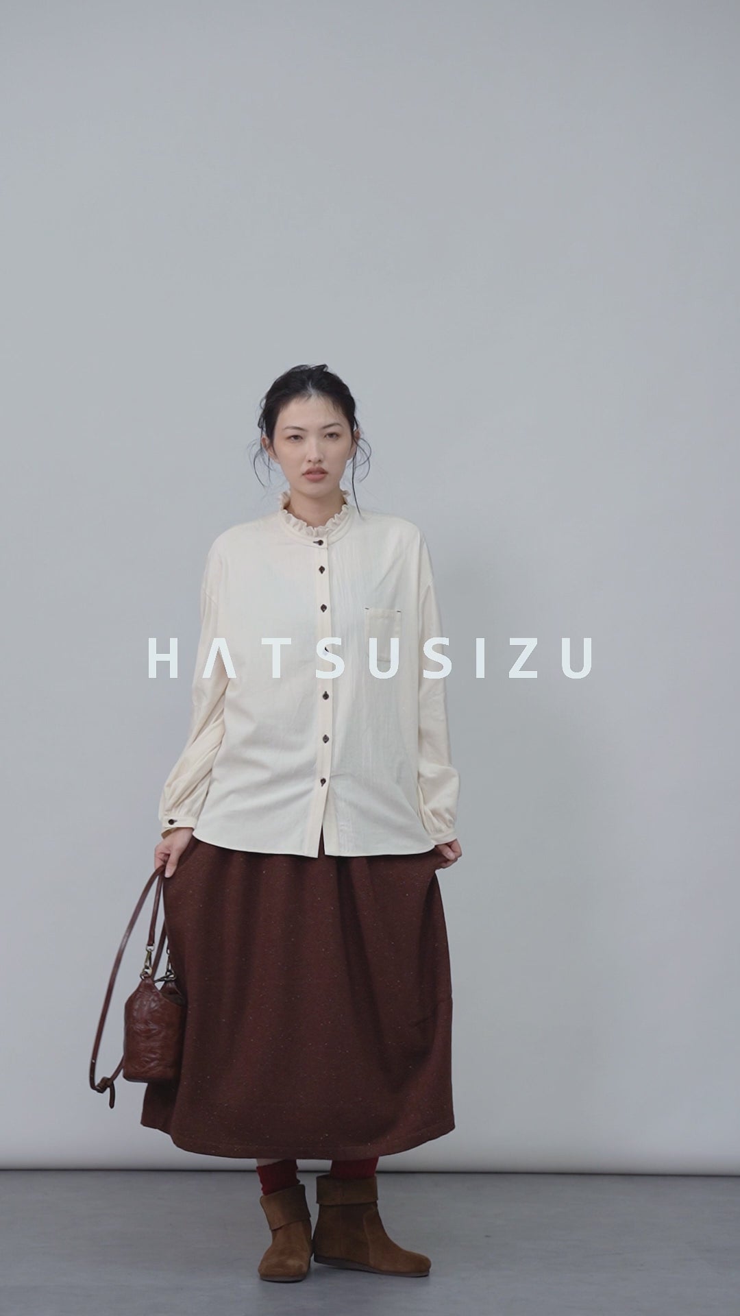 エッグシルエットスカート