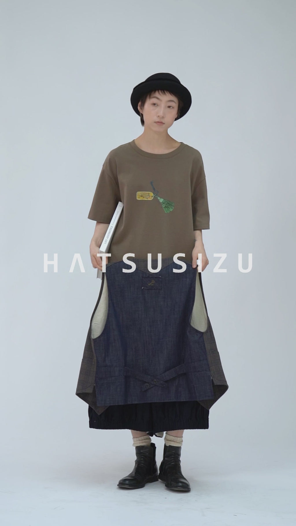 ブルーワークスタイルバルーンパンツ