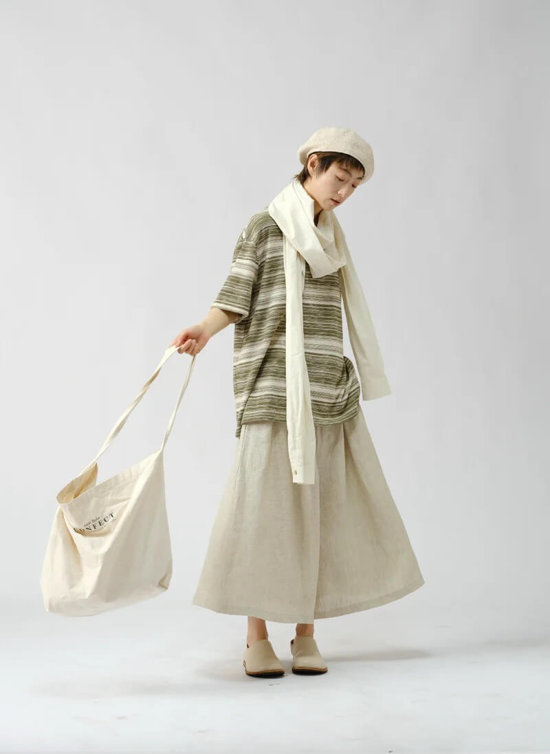 【レディースパンツ】リネン素材が夏場に選ばれる理由